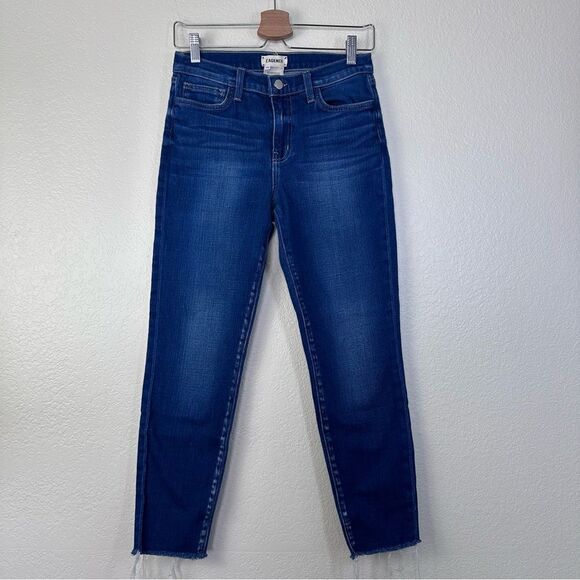L’AGENCE El Matador French Slim Crop Jeans Size 26 - Picture 2 of 10